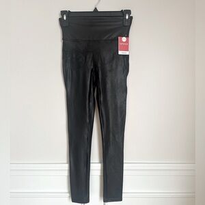 SPANX Faux Leather Leggings, Petite